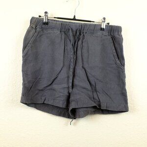 Parachute linen sleep lounge shorts size small charcoal black
